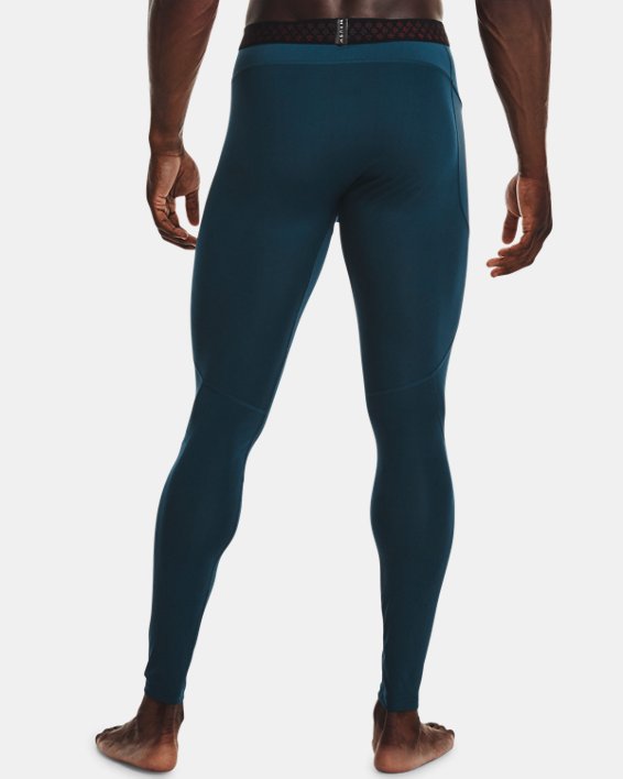 Men's UA RUSH™ ColdGear® Leggings, Blue, pdpMainDesktop image number 1